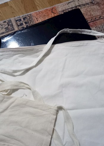 Beyaz Kadın Çanta Fermuarlı Minimalist - Görsel 3