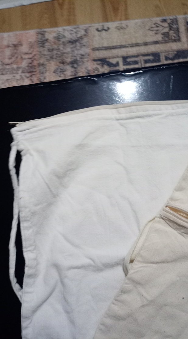 Beyaz Kadın Çanta Fermuarlı Minimalist - Görsel 4