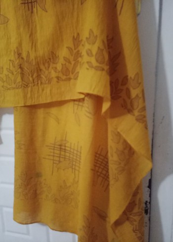 hardar renk İpek Görünümlü Bohem Kadın Şal - Görsel 3