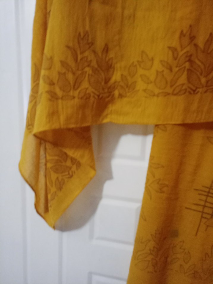 hardar renk İpek Görünümlü Bohem Kadın Şal - Görsel 2