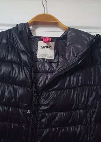 Siyah Fermuarlı Kadın şişme mont - Görsel 2