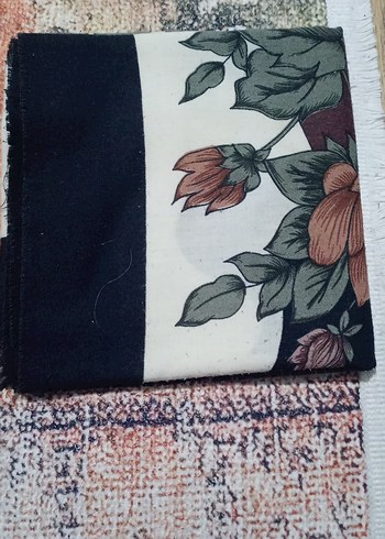 Dantel Detaylı Çok Renkli Bohem Kadın eşarp - Görsel 4