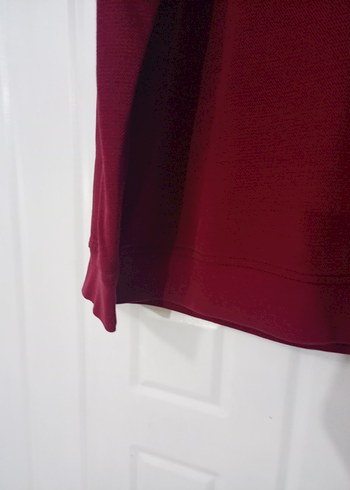 Bordo Erkek Uzun Kollu Sweatshirt - Görsel 4