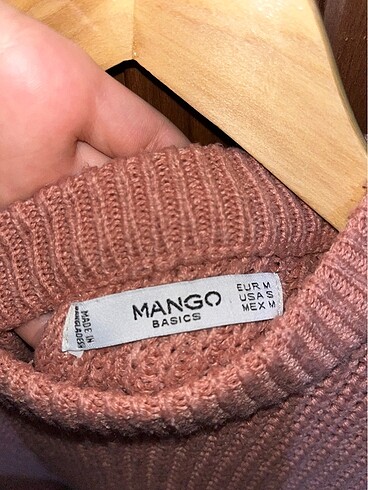 m Beden pembe Renk Mango kazak