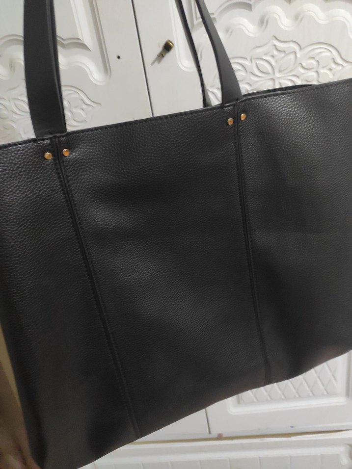 Siyah Deri Kadın Çanta - Görsel 2