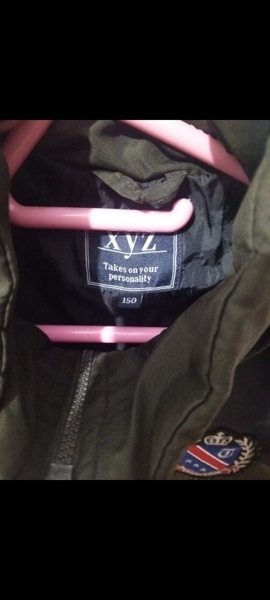 Koyu Gri Erkek Çocuk Fermuarlı Mont - Görsel 2