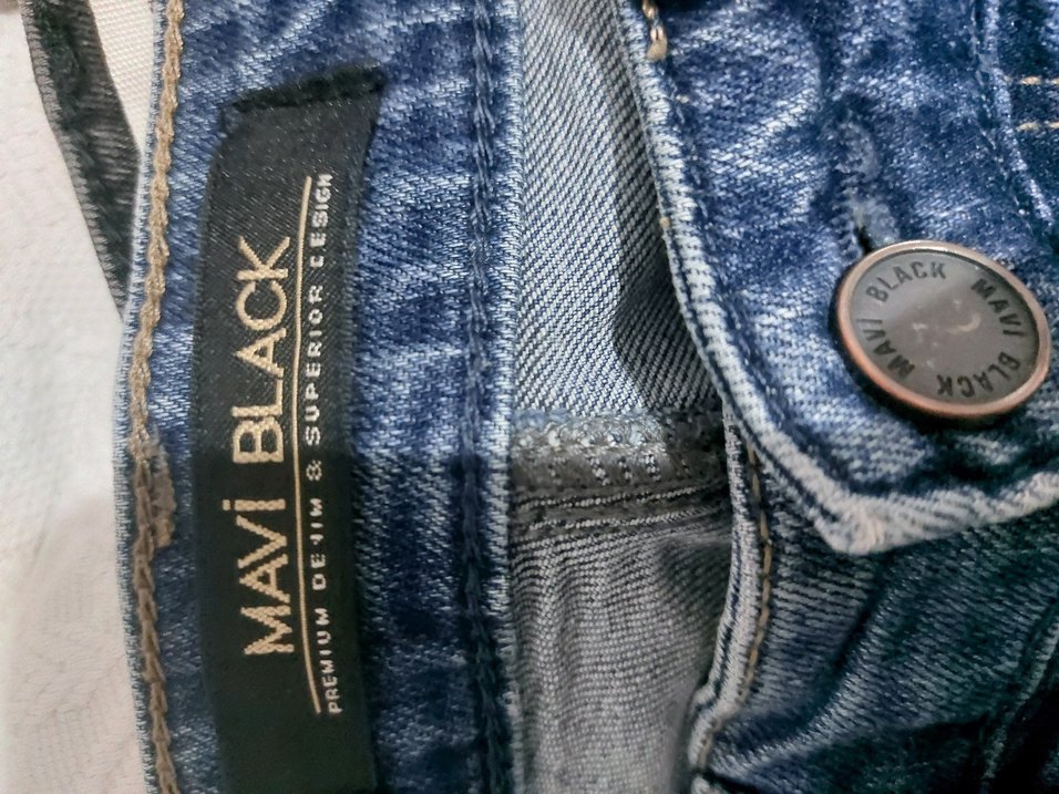 Erkek Mavi Regular Fit Kot Pantolon - Görsel 2