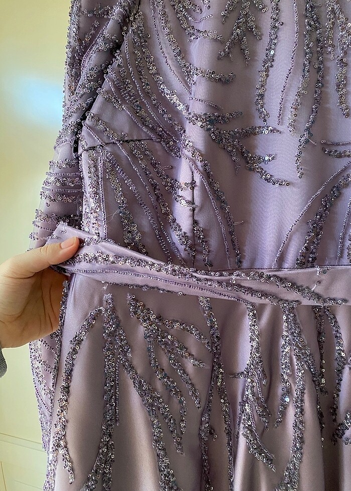 Özel dikim abiye tesettüre uygun - Görsel 4