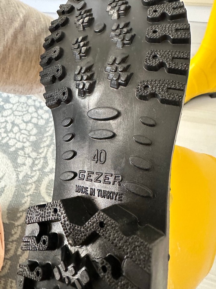 Sarı Erkek Lastik Çizme - Görsel 2