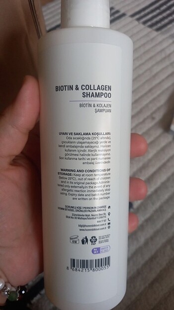 Diğer Biotin ve kalajen Şampuan