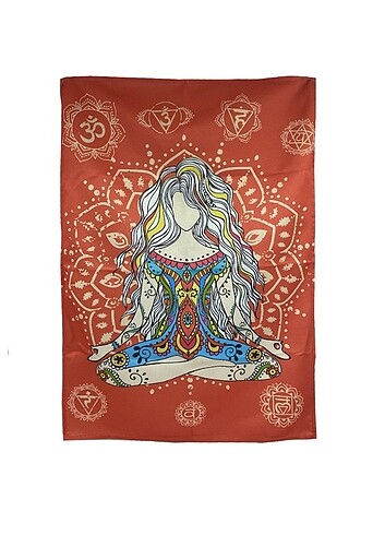 Yoga Girl Duvar Halısı