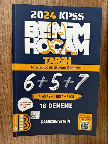 Benim hocam tarih