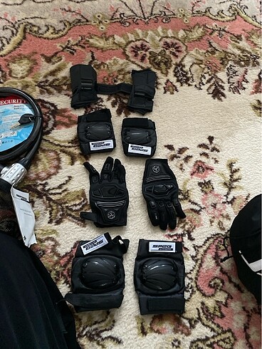 Sürüş seti dizlik eldiven kolluk - Görsel 5