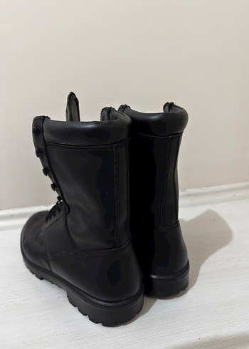 Siyah Erkek Deri Botlar - Görsel 4