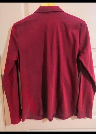xxl Beden bordo Renk Defacto bordo klasik gömlek