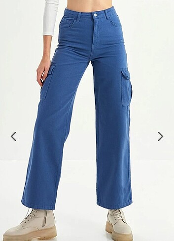 Mavi kargo pantolon straight fit