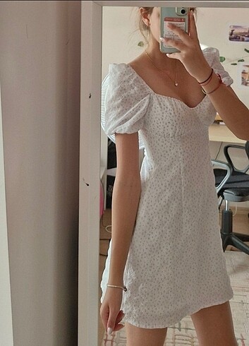 Cicek Desenli Elbise