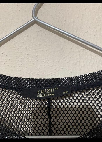 s Beden siyah Renk QUZU TÜL ELBİSE