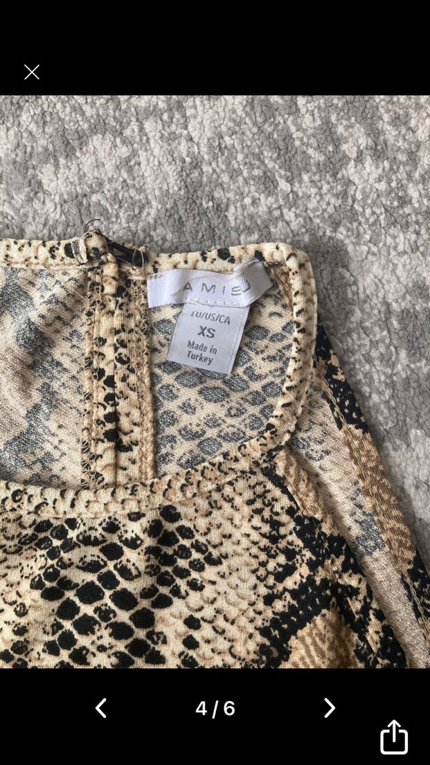 YILAN DESEN BLUZ - Görsel 4