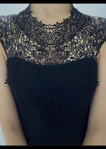 SİYAH DANTELLİ TULUM - Görsel 6