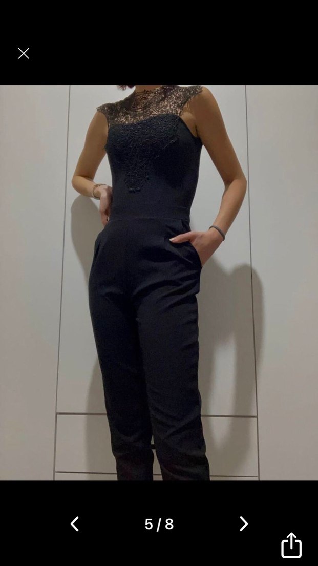 SİYAH DANTELLİ TULUM - Görsel 2