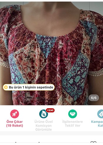 MADONNA YAKA BLUZ - Görsel 3