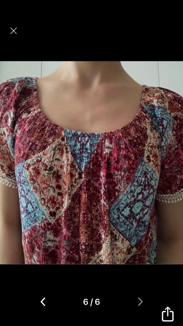 MADONNA YAKA BLUZ - Görsel 2