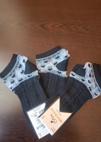 tül patik çorap - Görsel 2