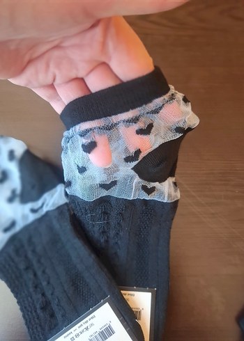 tül patik çorap - Görsel 3