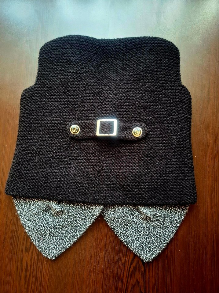 Gri Örgü Erkek Ata Yelek - Görsel 2