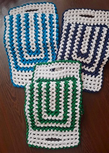 Renkli Örgü lif - Görsel 2