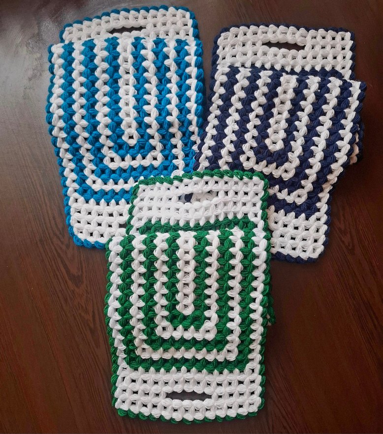 Renkli Örgü lif - Görsel 2