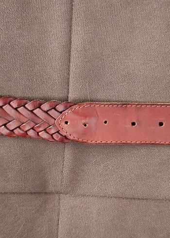 Bej Süet Kadın Kemer - Görsel 3