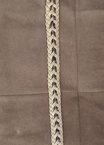 Bej Süet Kadın Kemer - Görsel 4