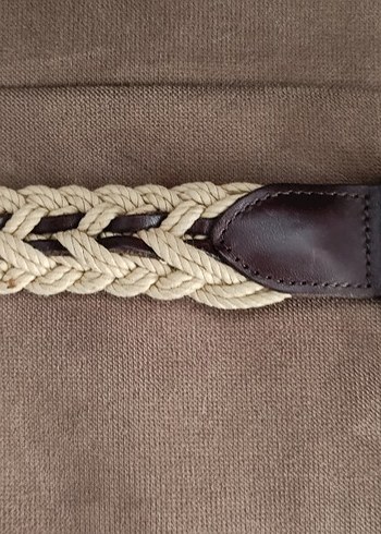 Bej Süet Kadın Kemer - Görsel 2