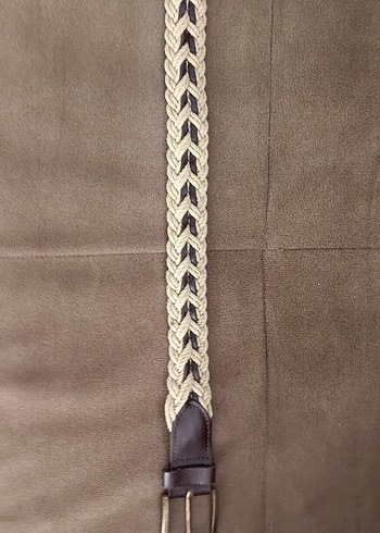 Bej Süet Kadın Kemer - Görsel 3