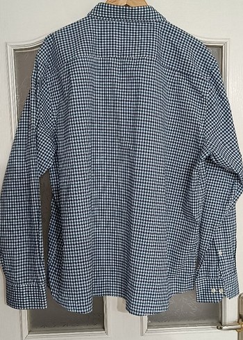 Gri Erkek Düğmeli Uzun Kollu Gömlek - Görsel 2