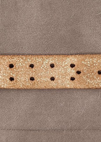 Kahverengi Süet Kadın Kemer - Görsel 2