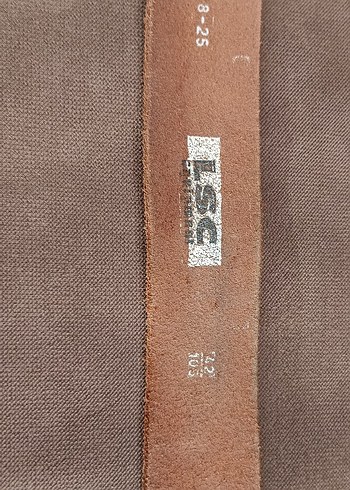 Kahverengi Süet Kadın Kemer - Görsel 3