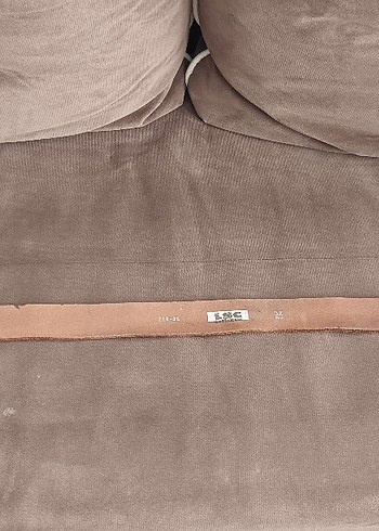 Kahverengi Süet Kadın Kemer - Görsel 4