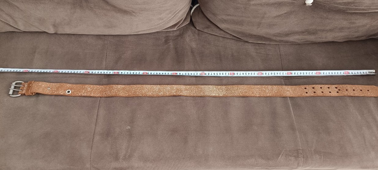 Kahverengi Süet Kadın Kemer - Görsel 5