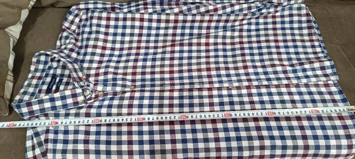 Düğmeli Uzun Kollu Erkek Gömlek - Görsel 5