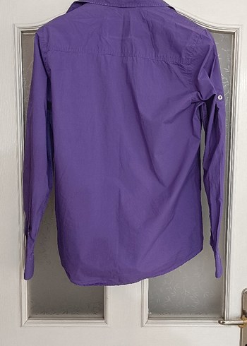 Mor Lufian gömlek - Görsel 3