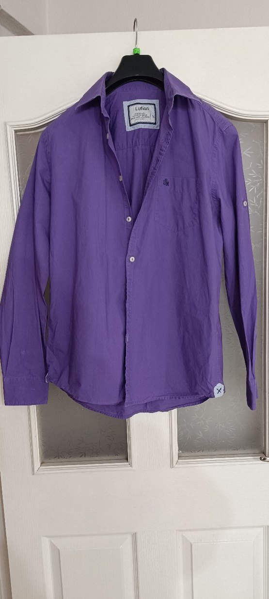 Mor Lufian gömlek - Görsel 2