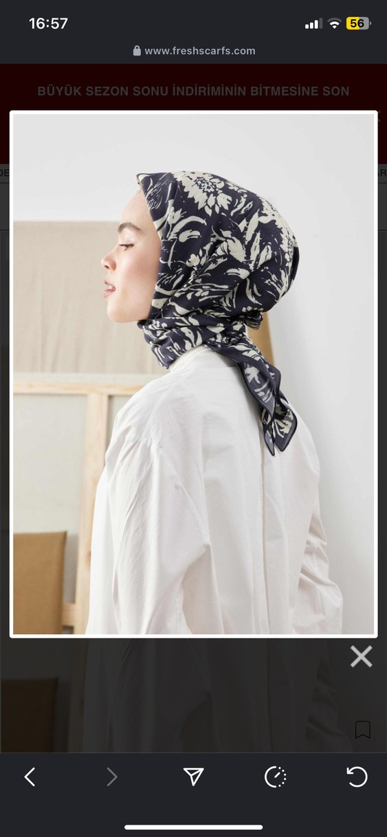 FreshScarf All Day Comfort koleksiyon Eşarp - Görsel 3