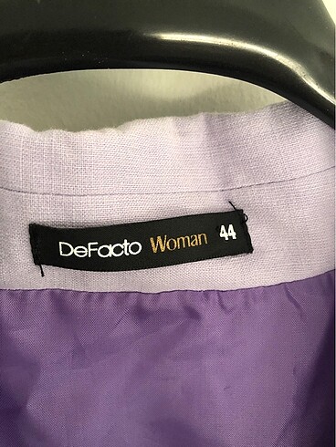 Defacto Mor Crop Blazer Ceket