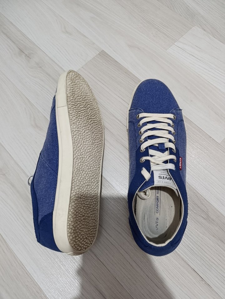 Levi's Mavi Denim Erkek Spor Ayakkabı - Görsel 3