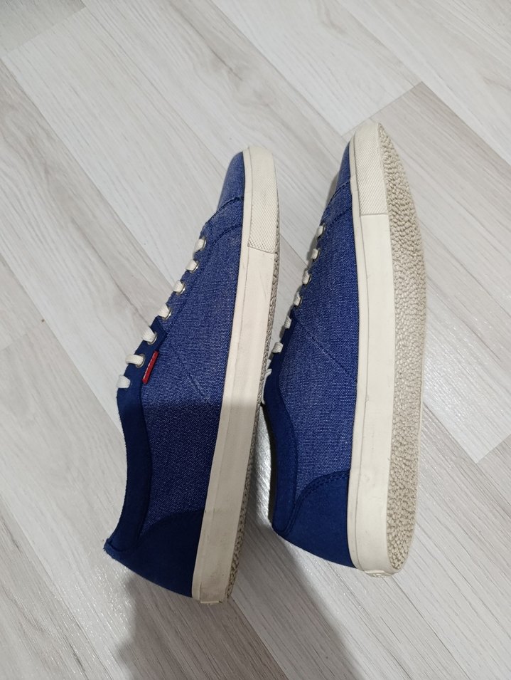 Levi's Mavi Denim Erkek Spor Ayakkabı - Görsel 4