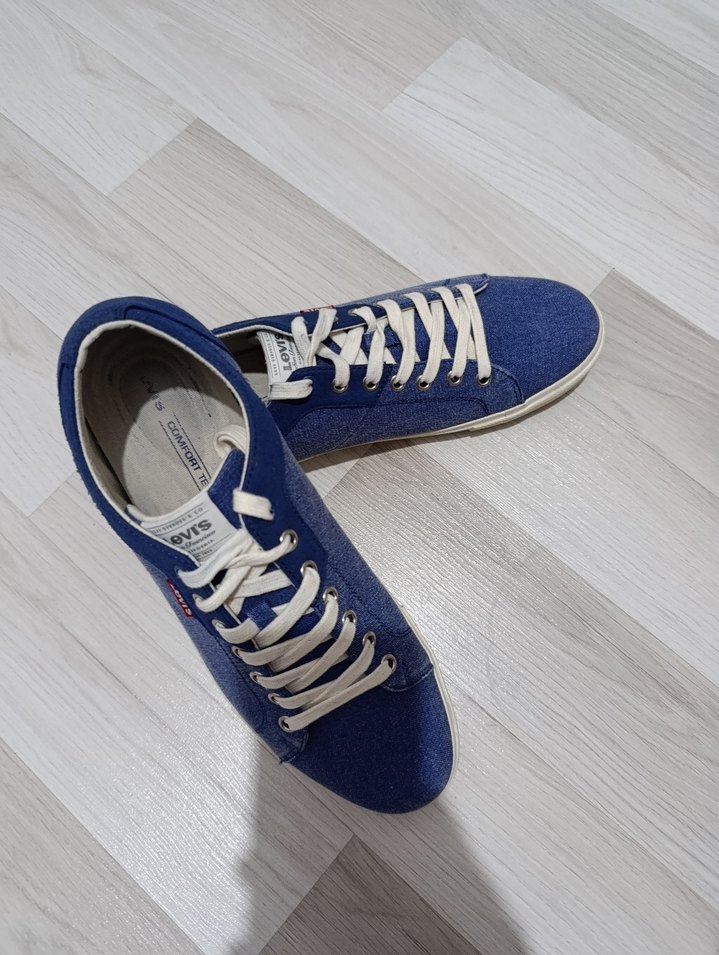 Levi's Mavi Denim Erkek Spor Ayakkabı - Görsel 5