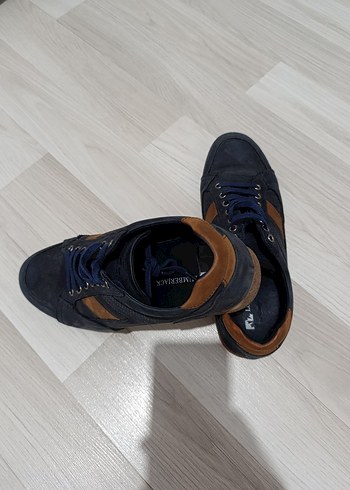 Lacivert Süet Erkek Spor Ayakkabı - Görsel 3